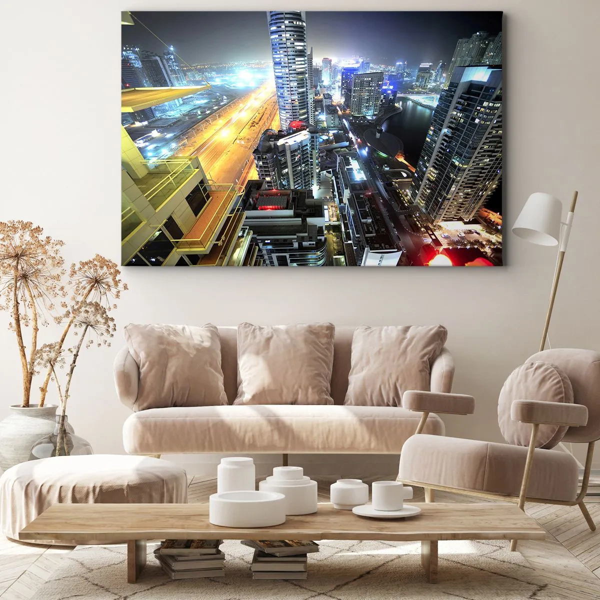 Quadro em tela - Milagre no deserto - 120x80 cm