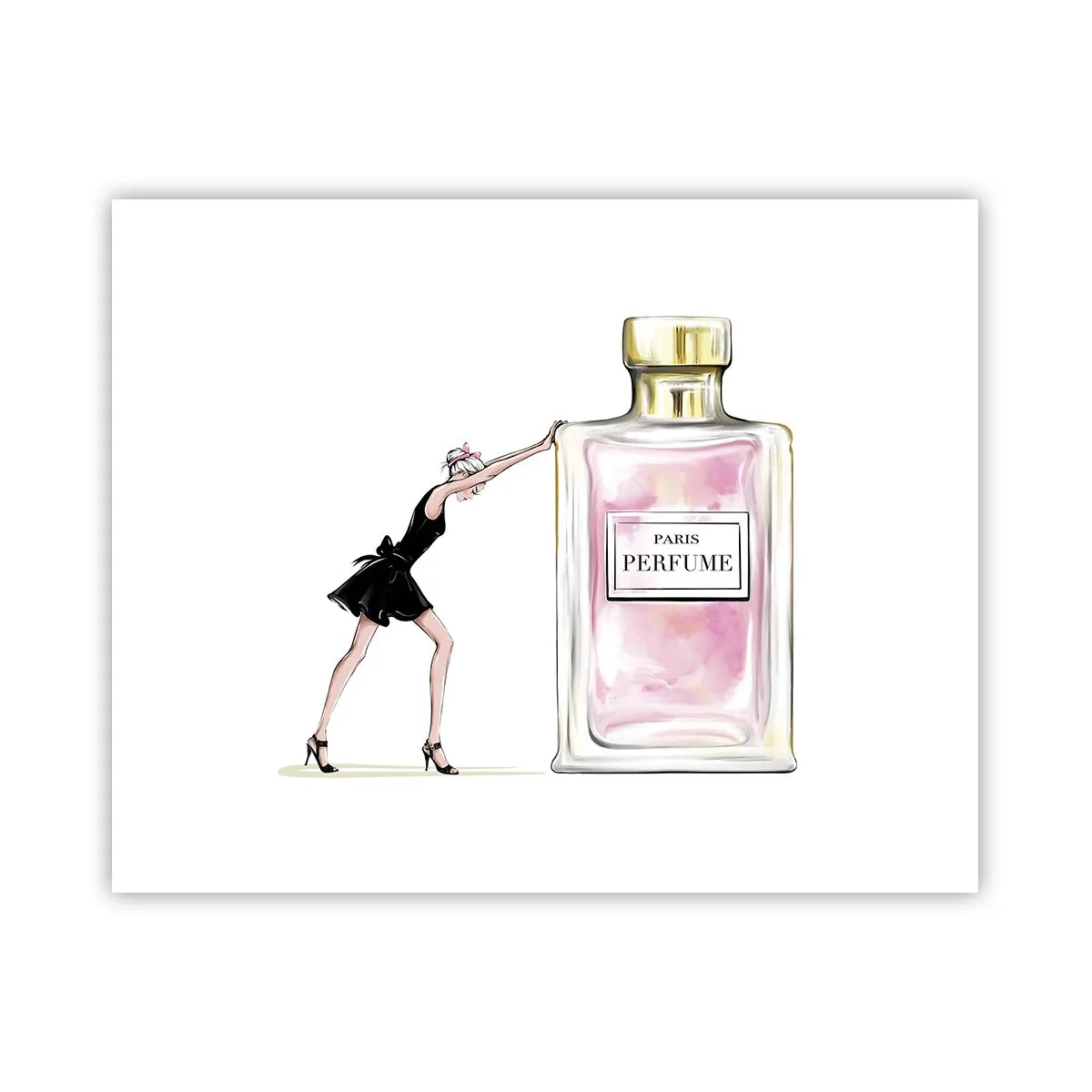 Pôster - A essência da feminilidade - 50x40 cm