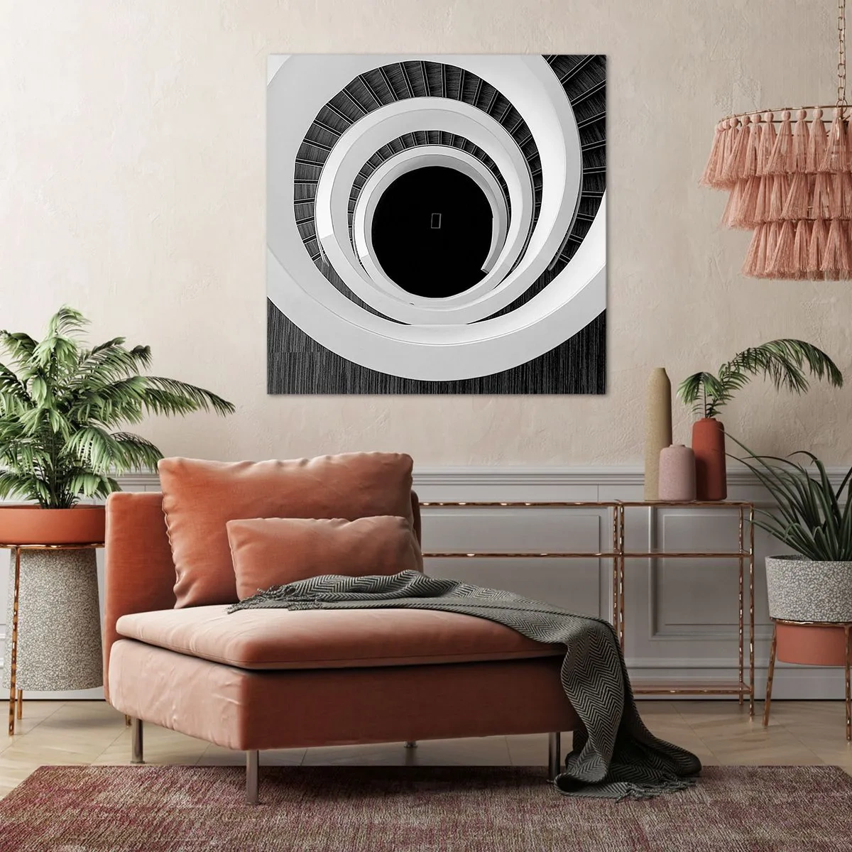 Quadro em tela - Ao âmago - 70x70 cm