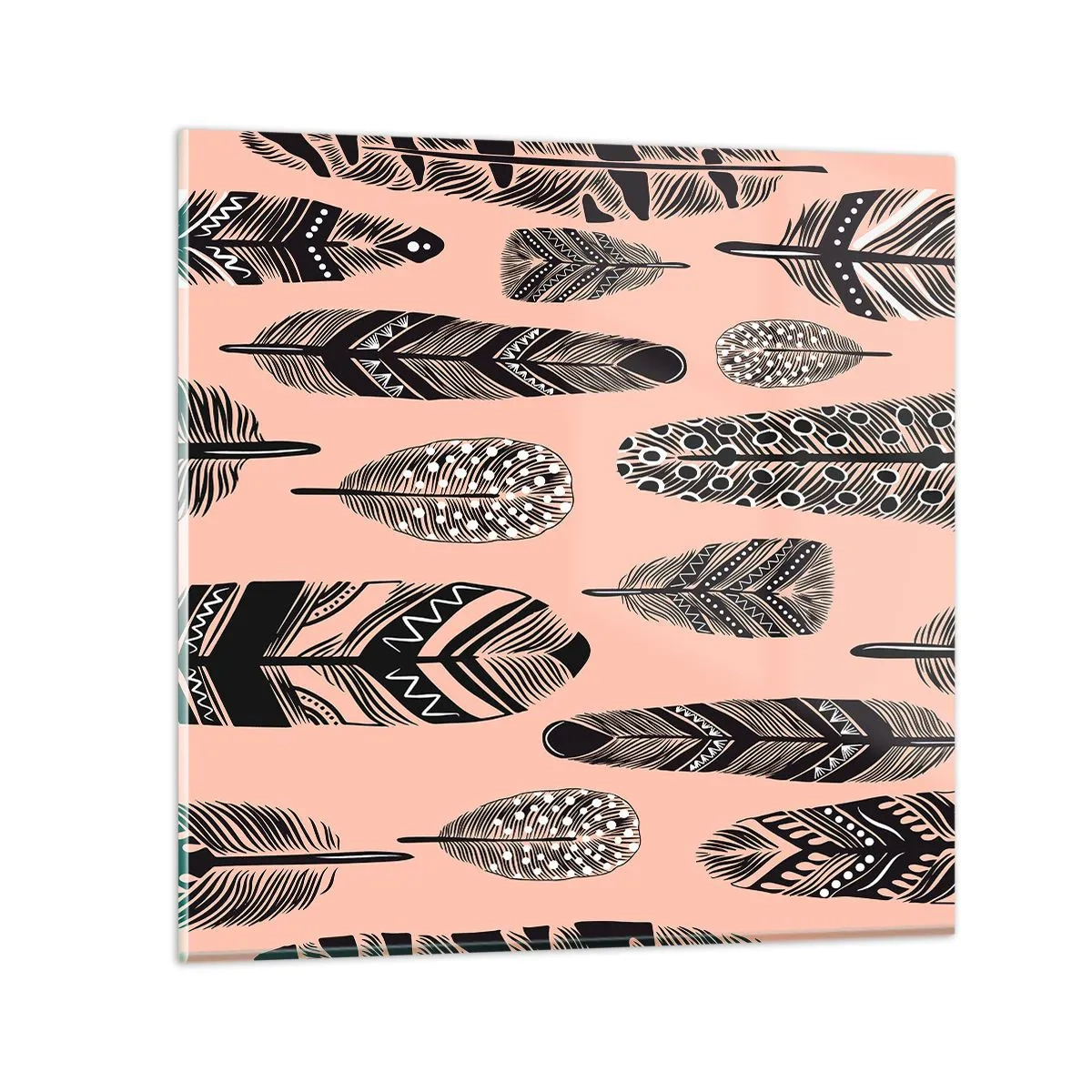 Quadro em vidro - Colecção Indiana - 60x60 cm