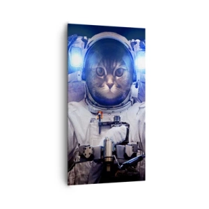 Quadro em tela - Houston, temos um problema - 65x120 cm