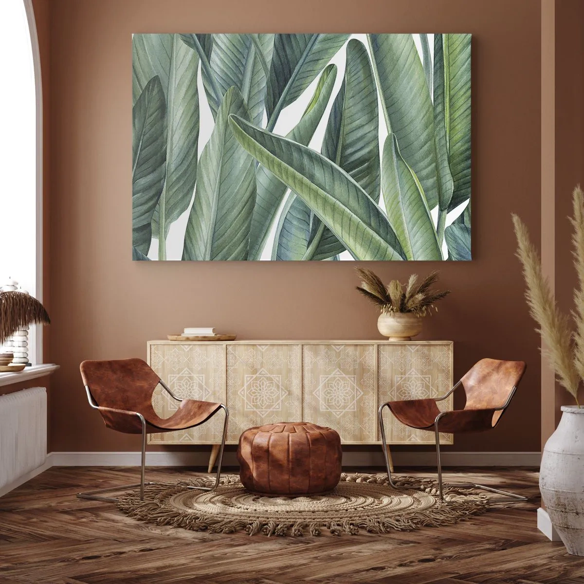 Quadro em tela - O próprio verde - 100x70 cm