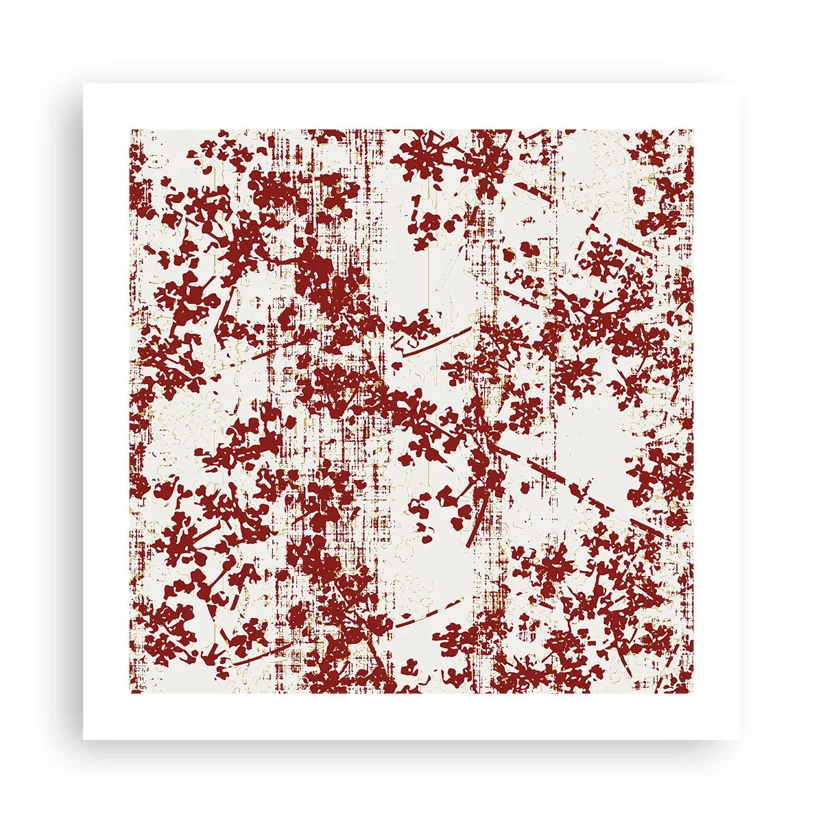 Pôster - Como chita antiga - 50x50 cm