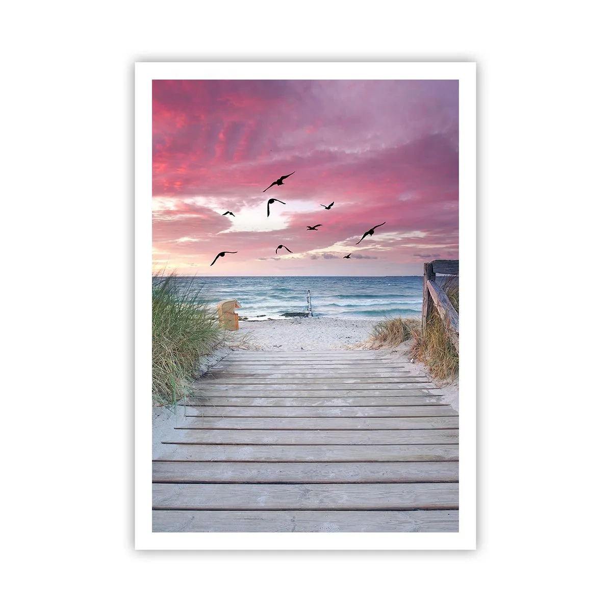 Pôster - Impressão do Báltico - 70x100 cm