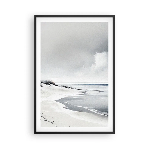 Pôster com moldura preta - Juntos para sempre - 61x91 cm