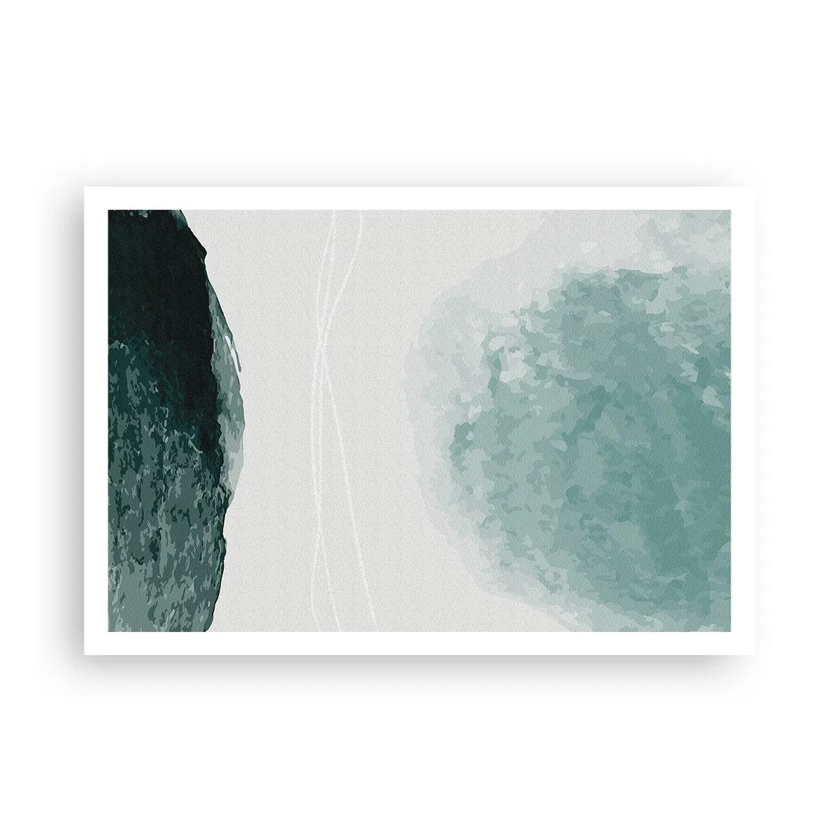 Pôster - Encontro com a neblina - 100x70 cm