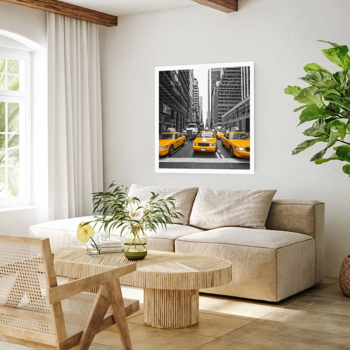 Pôster - Somos a cor da cidade - 40x40 cm