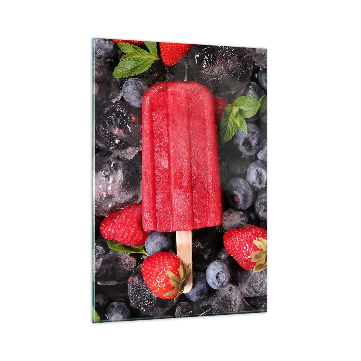 Quadro em vidro - O sabor de um verão quente - 80x120 cm