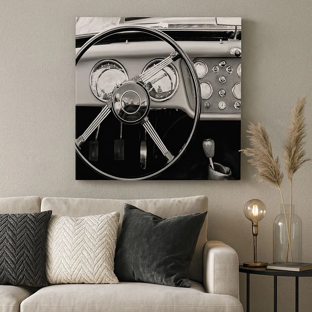 Quadro em tela - Um sonho de colecionador - 30x30 cm