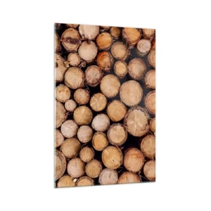 Quadro em vidro - Um novo começo - 70x100 cm