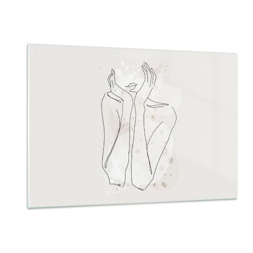 Quadro em vidro - Momento de sonho - 120x80 cm