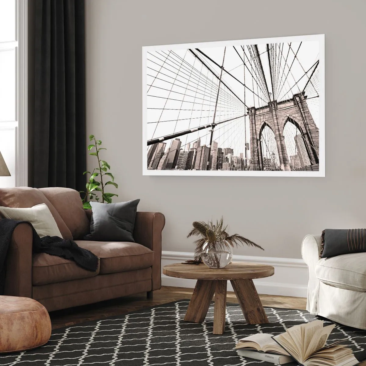 Pôster - Catedral de Nova York - 50x40 cm