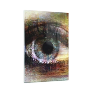 Quadro em vidro - Pode olhar para a alma - 70x100 cm