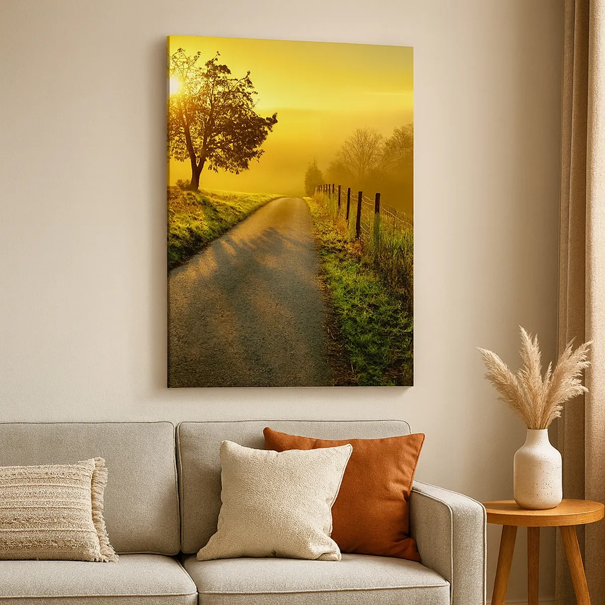 Quadro em tela - Uma tarde agradável - 50x70 cm