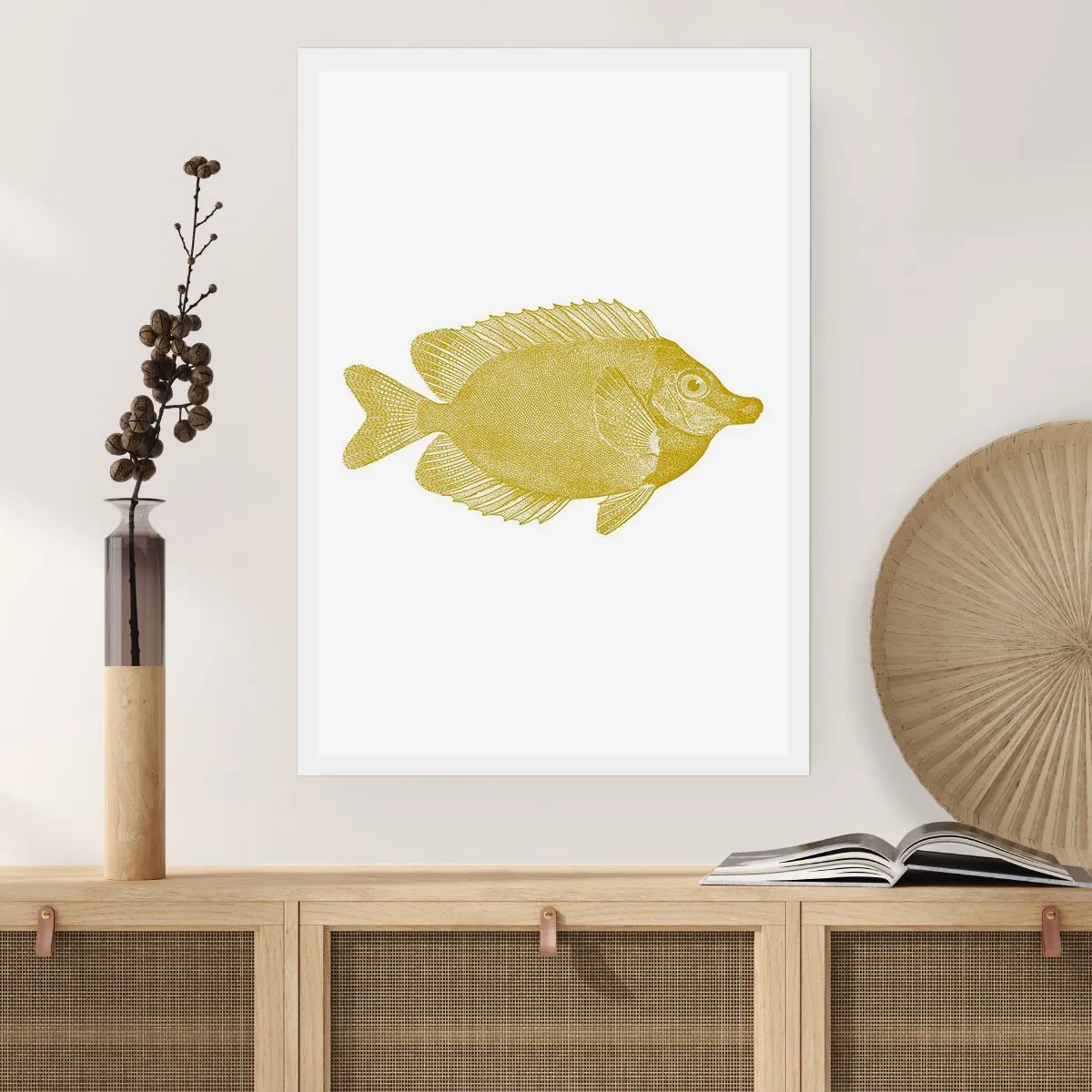 Pôster - Peixe e pronto - 70x100 cm