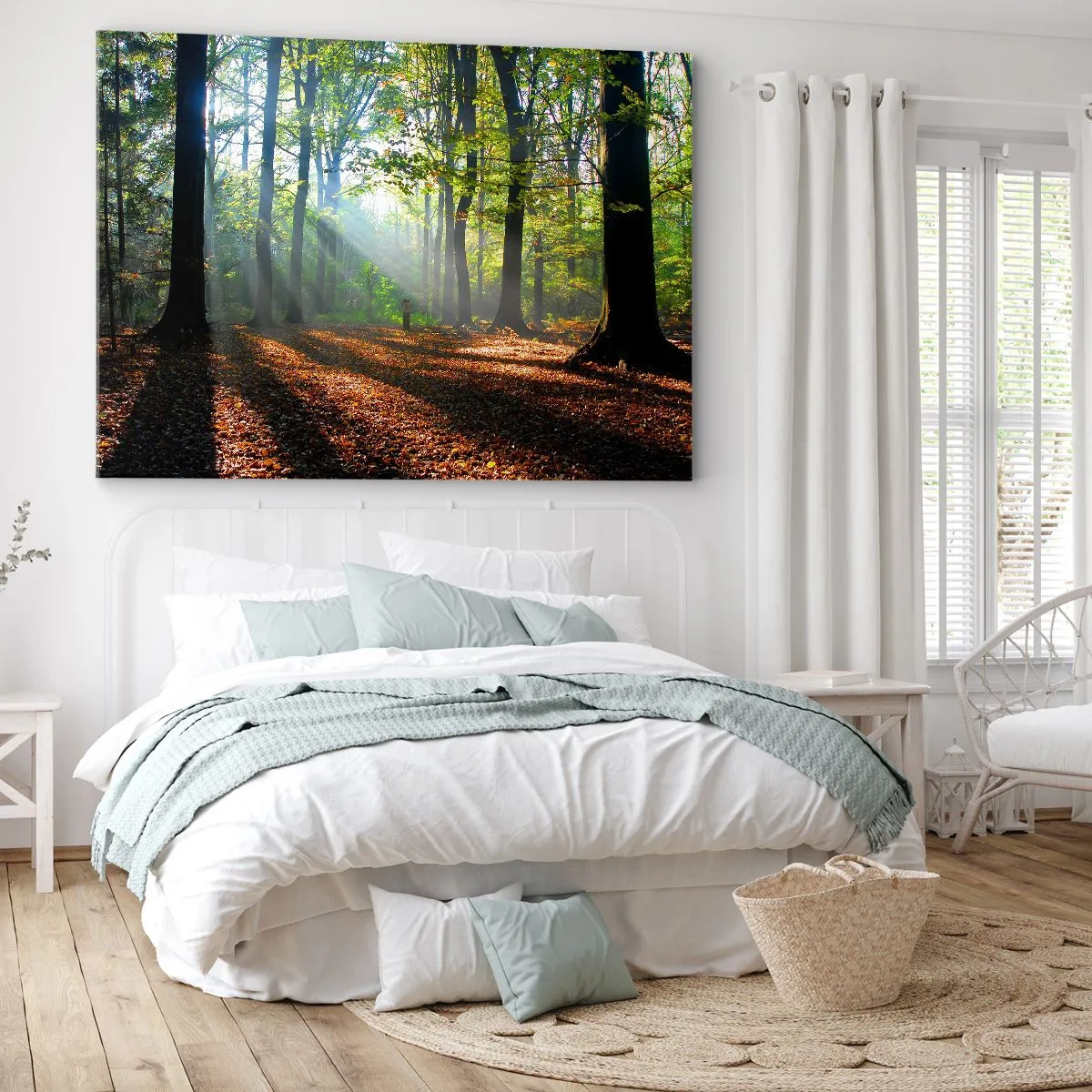 Quadro em tela - Luzes e sombras - 120x80 cm