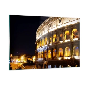 Quadro em vidro - É hora das Olimpíadas - 120x80 cm