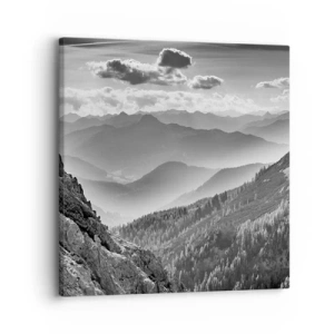 Quadro em tela - Até ao horizonte - 30x30 cm