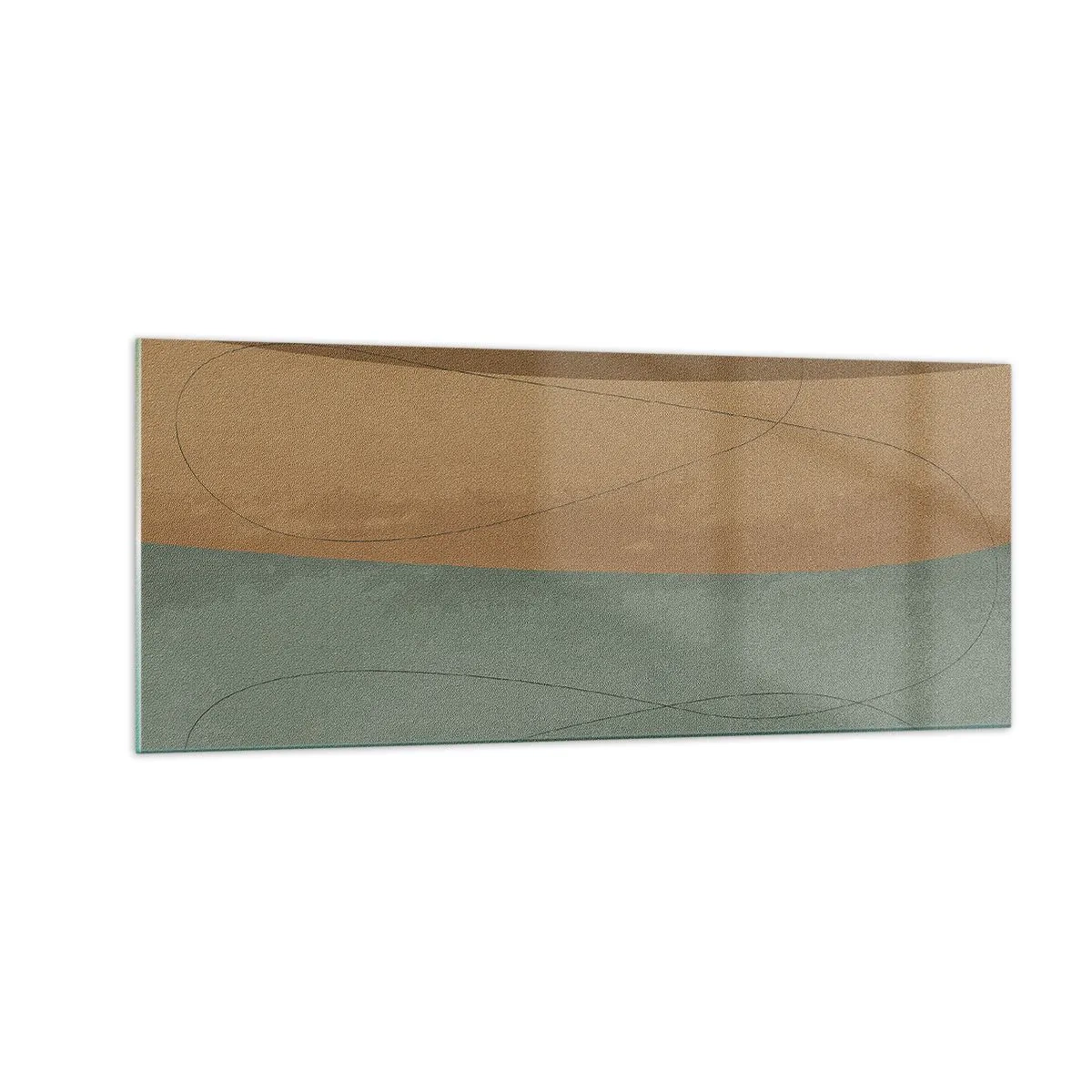 Quadro em vidro - Composição horizontal - 100x40 cm