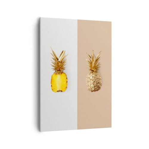 Quadro em tela - Ananás para nós - 50x70 cm