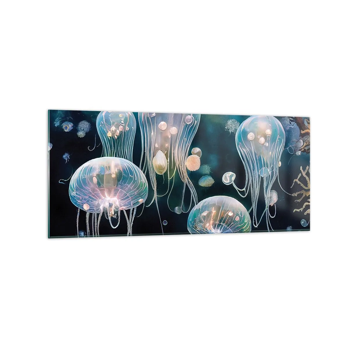 Quadro em vidro - Bola Subaquática - 120x50 cm