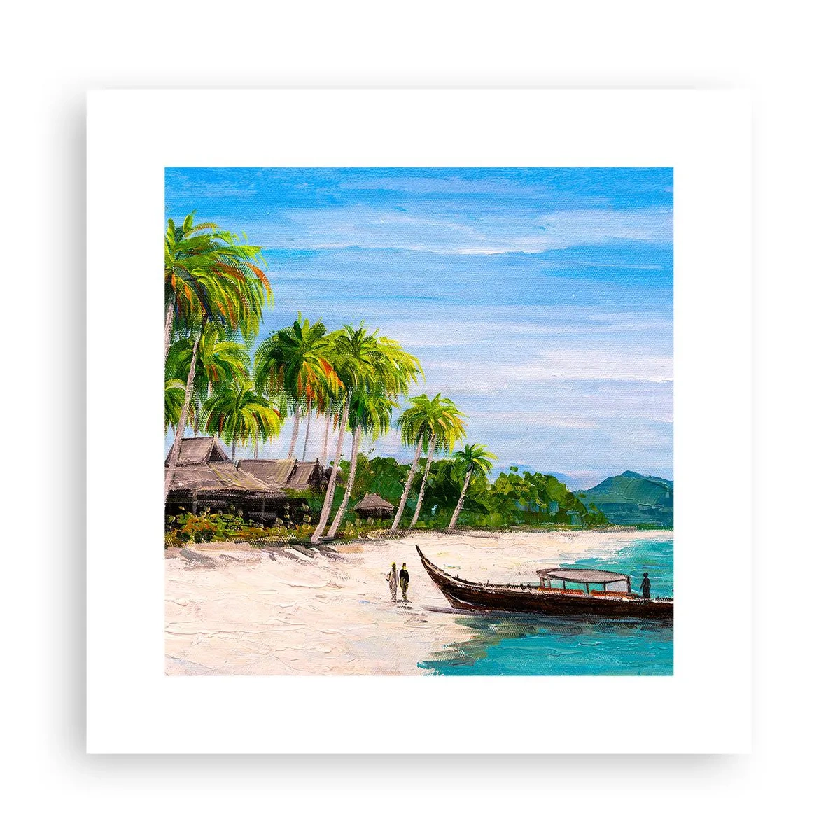 Pôster - Um sonho exótico - 30x30 cm