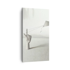 Quadro em tela - Prova de força - 55x100 cm