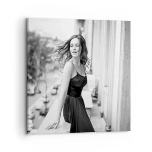 Quadro em tela - Certamente uma parisiense - 70x70 cm