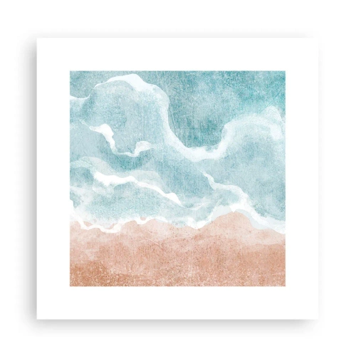 Pôster - Abstração de nuvem - 30x30 cm