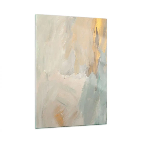 Quadro em vidro - Abstração – a terra da gentileza - 50x70 cm