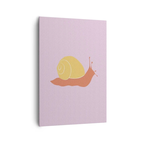 Quadro em tela - Não há pressa - 70x100 cm