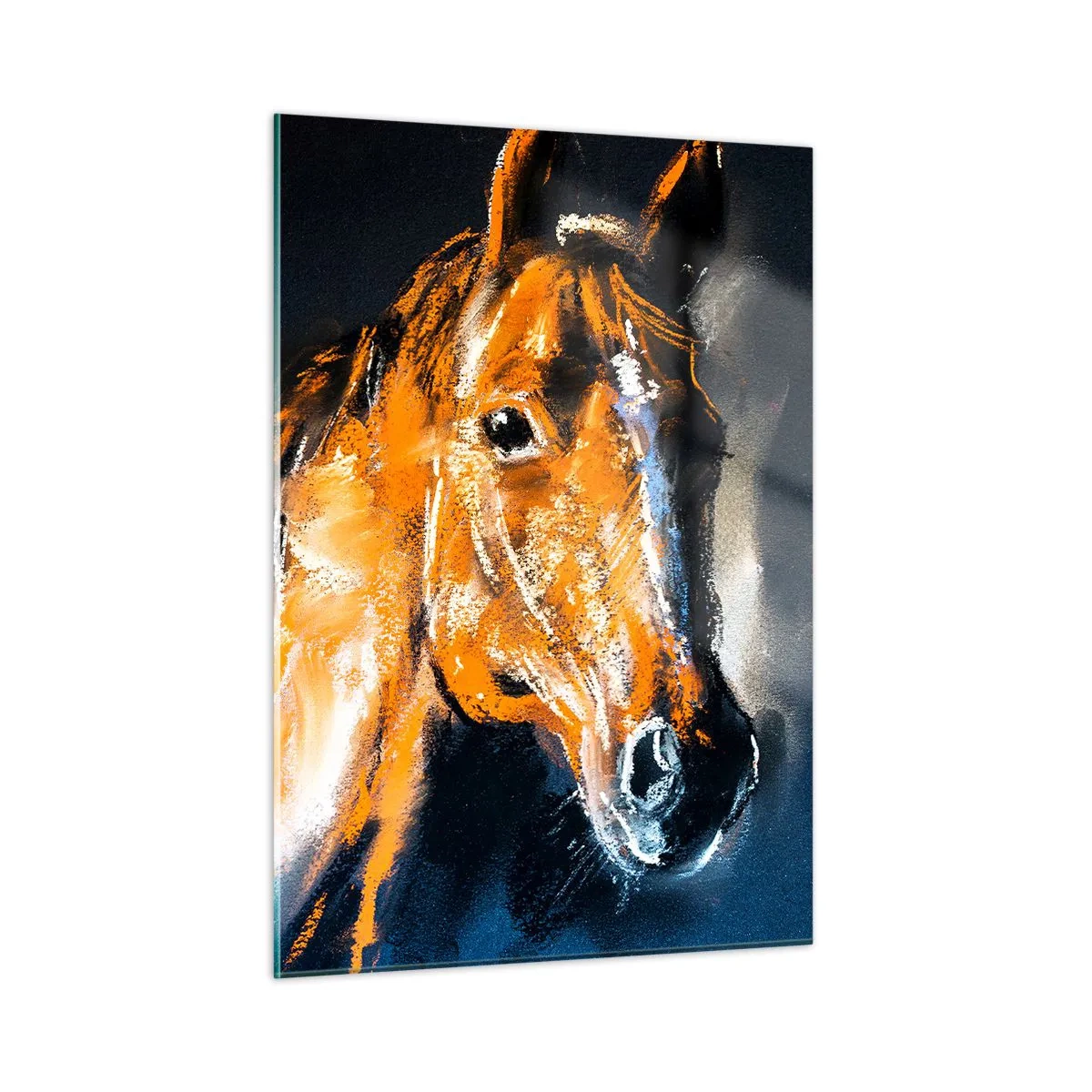 Quadro em vidro - E então, vai? - 50x70 cm