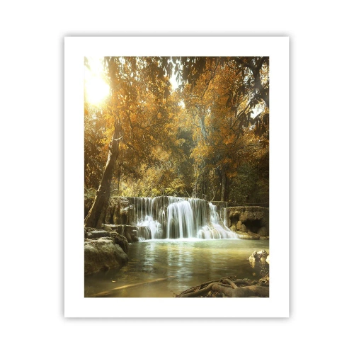 Pôster - A cascata do parque - 40x50 cm