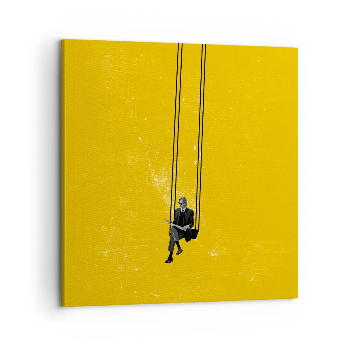 Quadro em tela - Dia como todos os dias - 60x60 cm