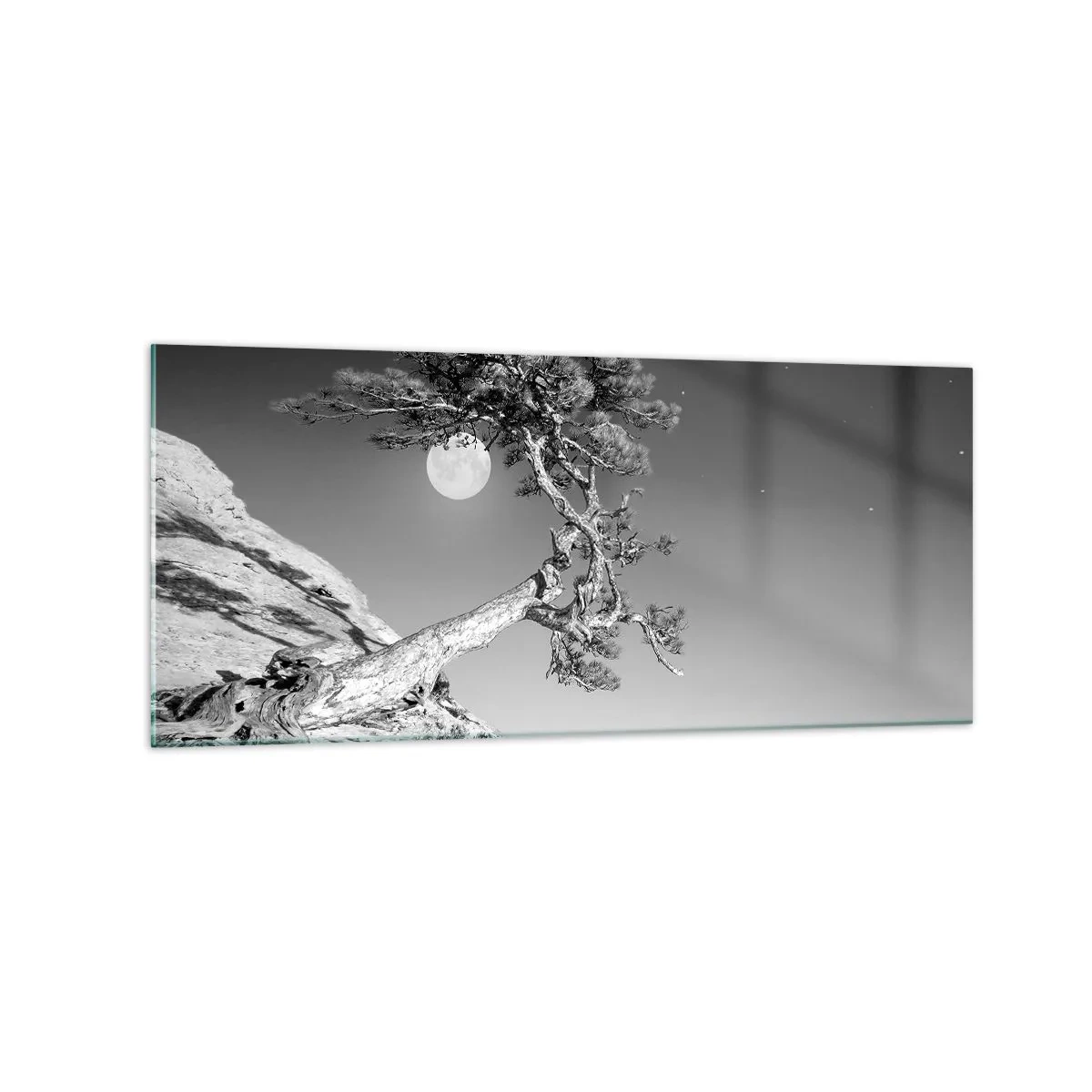 Quadro em vidro - Guerreira vitoriosa - 120x50 cm