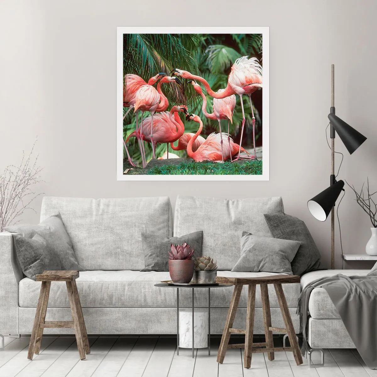 Pôster - Fofocas da tarde - 40x40 cm