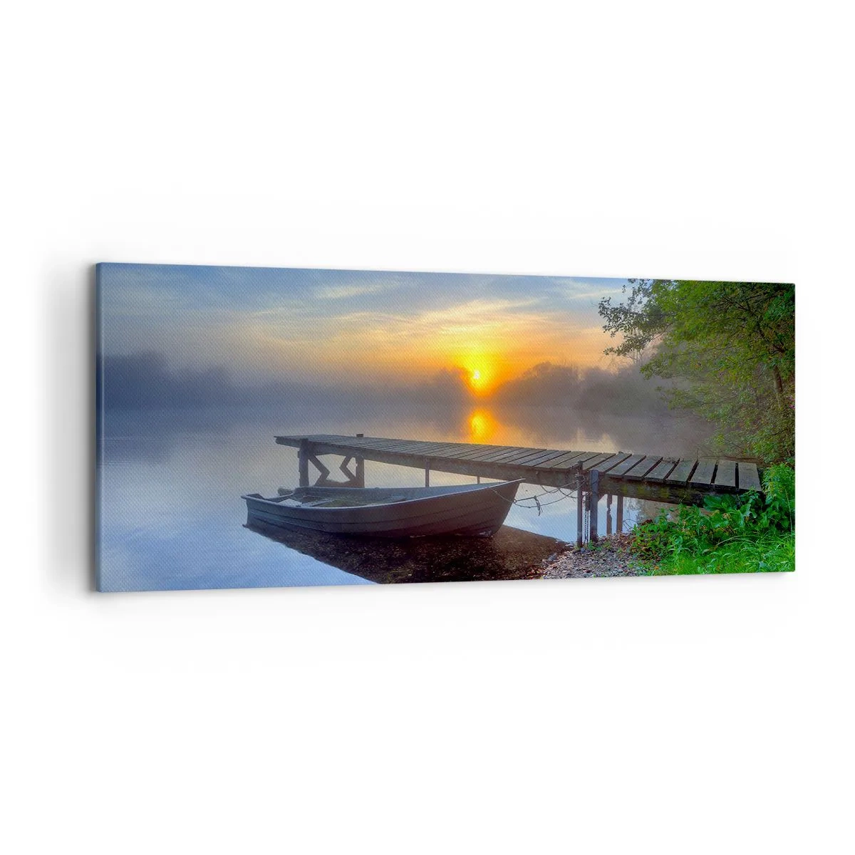 Quadro em tela - Como o comum se transforma em mágico - 120x50 cm