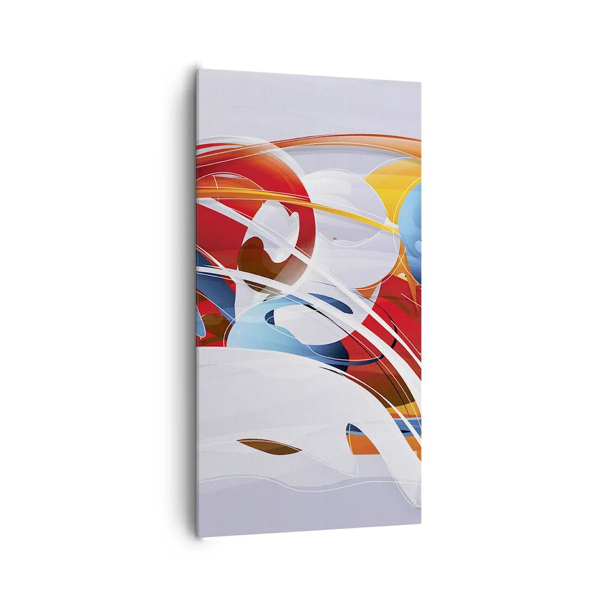 Quadro em tela - A dança dos elementos da natureza - 65x120 cm