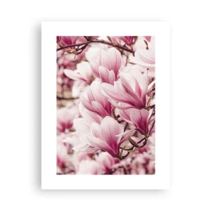 Pôster - A primavera é rosa - 30x40 cm