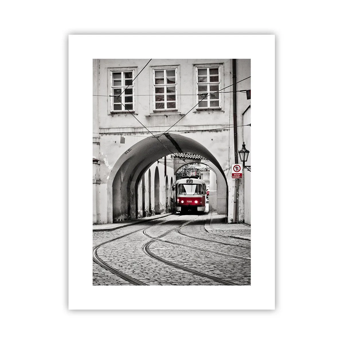 Pôster - Através do labirinto urbano - 30x40 cm