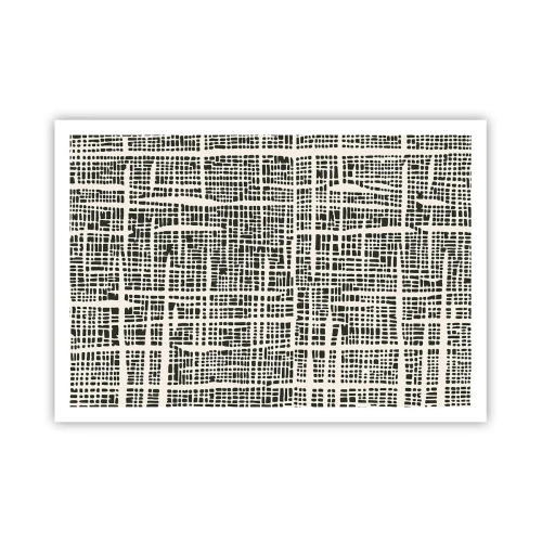 Pôster - Uma composição tecida - 100x70 cm