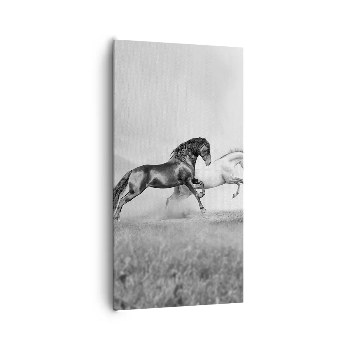 Quadro em tela - Anjos e demônios - 65x120 cm