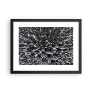 Pôster com moldura preta - Não pode ficar mais difícil do que isso - 40x30 cm