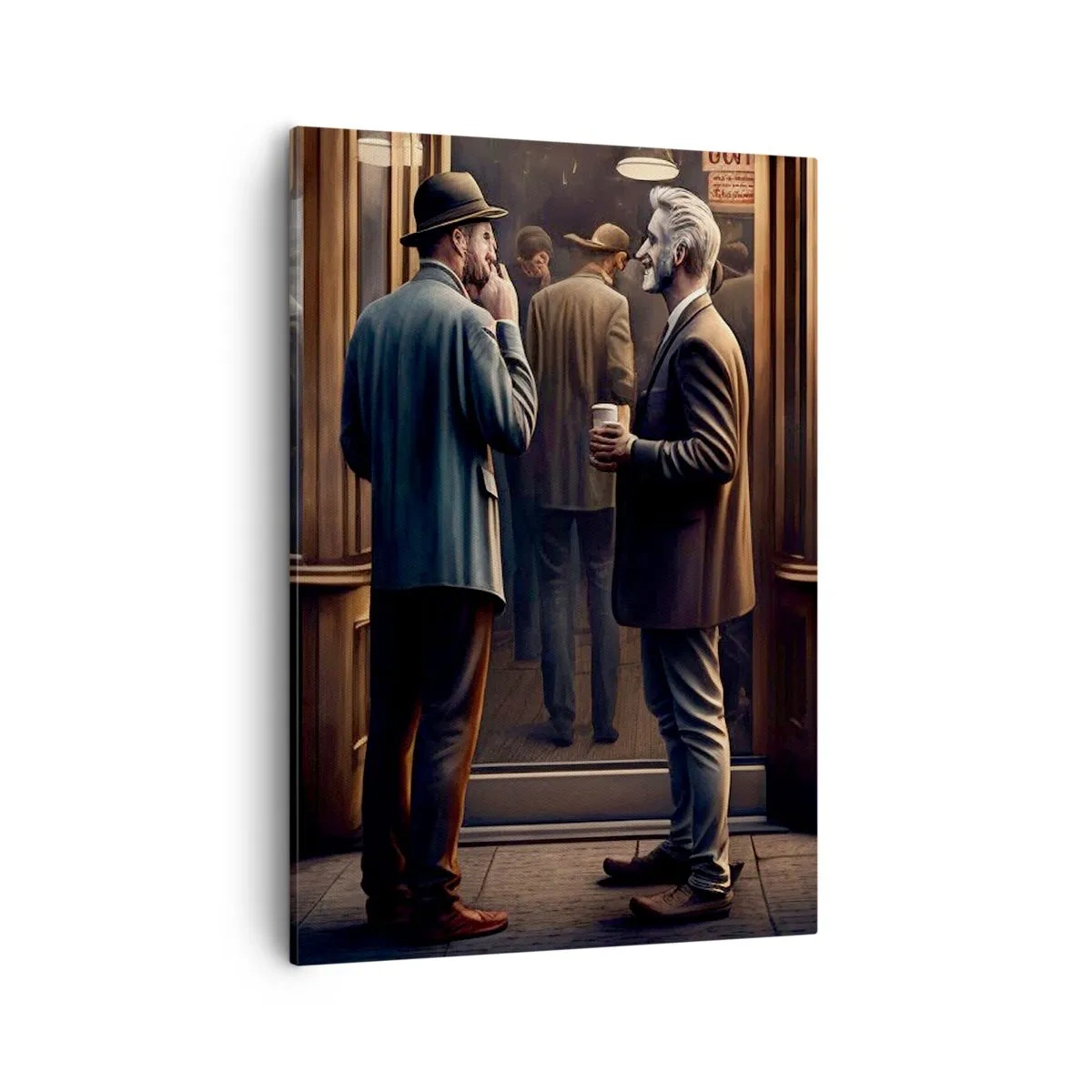 Quadro em tela - Boa hora do dia - 50x70 cm