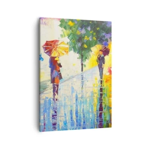 Quadro em tela - E tudo está claro - 50x70 cm