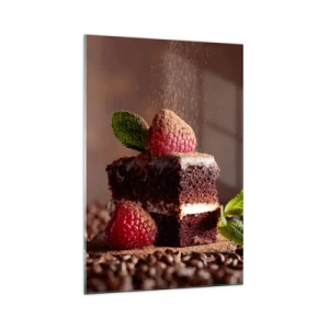 Quadro em vidro - A vida é doce - 70x100 cm