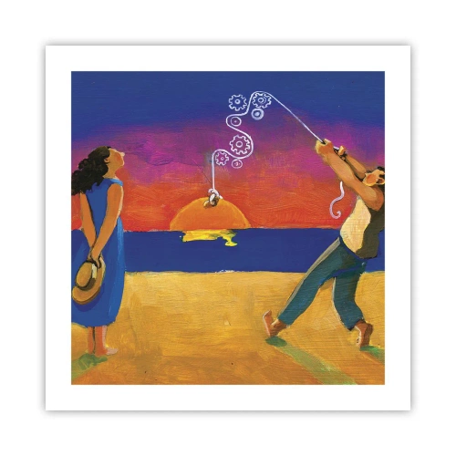 Pôster - Mais do que uma estrela do céu - 50x50 cm