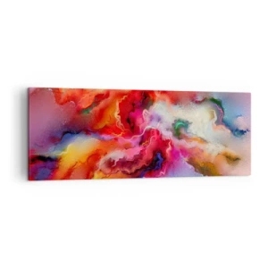 Quadro em tela - Como capturar os sonhos - fumo - 140x50 cm