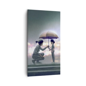 Quadro em tela - Está tudo bem agora - 55x100 cm