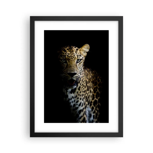 Pôster com moldura preta - Beleza escura - 30x40 cm